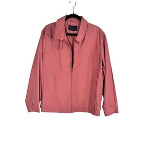 Retro Feminine Jacket Coquette Pink XL Classic Chic Preppy Neutral Minimalist